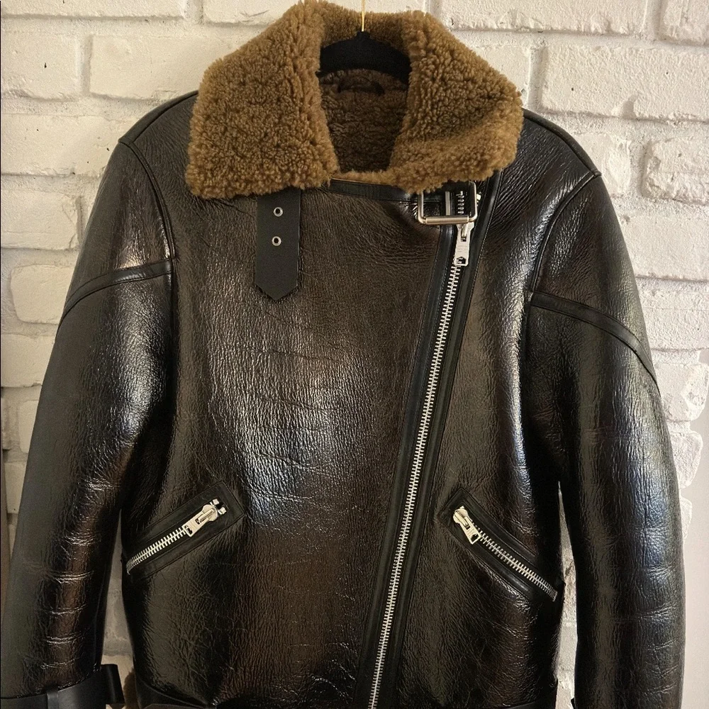 All Saints Hawley Oversized Jacket - Picture 1 of 8